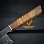 Japanese Damascus Chef Knife with Rosewood Handle
