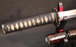 Antique Japanese Wakizashi Sword Uda Kunimune 宇多国宗 Signed, Koto Period w/ Kozuka