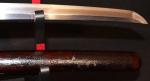 Antique Japanese Wakizashi Sword Uda Kunimune 宇多国宗 Signed, Koto Period w/ Kozuka