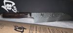 Shun Premier TDM0727 Santoku Knife 5.5 in Damascus Steel Wood Handcrafted