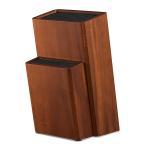 Universal Knife Block without Knives, Acacia Wood Knife Holder/Knife Organize...