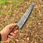Custom Handmade Damascus Chef Knife Hand Forged Japanese Kitchen Knife