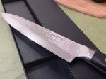 VG10 Damascus Chef Knife 8" Full Tang - G10 Handle Hammered Gyuto Kitchen Knife