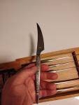 1960s Japanese Stainless Steel Knife Set - 6pc