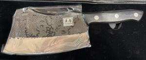 ENOKING 7.1in Hand Forged Meat Cleaver Knife