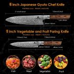 8" Gyuto Chef Knife & 5" Paring Knife Set