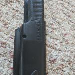 G.SAKAI Serrated Outdoor Cooking Knife with Sheath