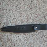 G.SAKAI Serrated Outdoor Cooking Knife with Sheath