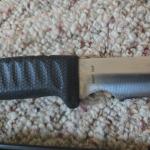 G.SAKAI Serrated Outdoor Cooking Knife with Sheath