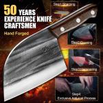 ENOKING 6.7" High-Carbon Chef Knife for Versatile Cutting