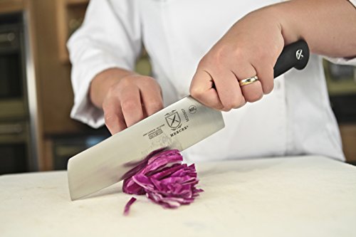7-Inch Nakiri Vegetable Knife, Black | Mercer Culinary M20907