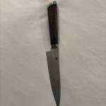 Shun Fuji 6” Serrated Utility Knife, Damascus Steel