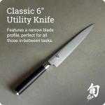 Shun Classic Utility Knife: Precision Japanese Craftsmanship