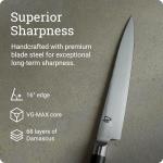 Shun Classic Utility Knife: Precision Japanese Craftsmanship