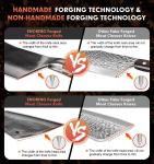 ENOKING 7.5” Hand Forged Cleaver Knife