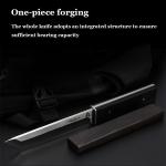 Vintage Kiku Tanto Fixed Blade Knife in Stainless Steel