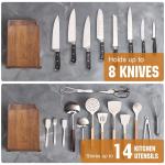 Acacia Wood XL Magnetic Knife Holder