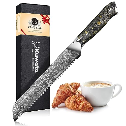 Kuwata Bread Knife - Japanese VG-10 Steel