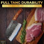 Hand-Forged 3-Piece Japanese Butcher Knife Set