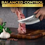 Hand-Forged 3-Piece Japanese Butcher Knife Set