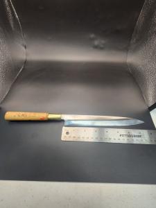 Restored Vintage Shigemitsu Yanagiba Chef Knife