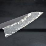 Damascus Chef Knife with Rosewood Handle