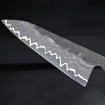 Damascus Chef Knife with Rosewood Handle