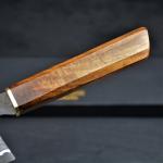 Damascus Chef Knife with Rosewood Handle