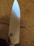 Shun Engetsu 8" Dual Core Damascus Chef Knife
