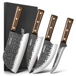 4-Piece Japanese Knife Set for Chefs