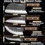 4-Piece Japanese Knife Set for Chefs