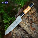 Damascus Steel Chef Knife for Kitchen Use