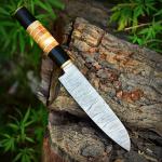 Damascus Steel Chef Knife for Kitchen Use