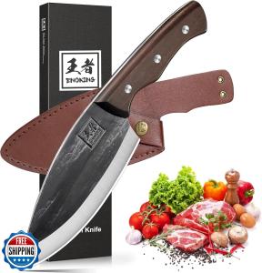 ENOKING 5.9" Viking Chef Knife for Meat Cutting