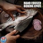 ENOKING 5.9" Viking Chef Knife for Meat Cutting