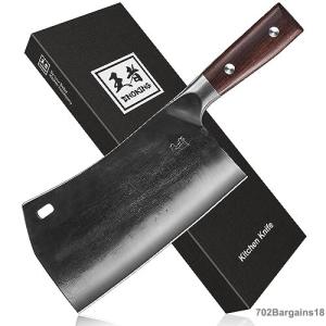 ENOKING 7.5 Inch Hand Forged Meat Cleaver