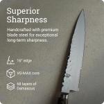 Shun Premier 6.5" Serrated Utility Knife: Precision Japanese