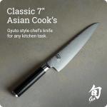 Shun Classic 7" VG-MAX Asian Cook's Knife