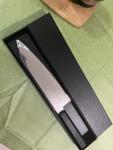9" Mirror Polish Gyuto Chef Knife with G10 Handle