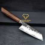 Japanese Chef Knife with Rosewood Handle, 52100 Steel