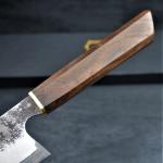 Japanese Chef Knife with Rosewood Handle, 52100 Steel