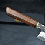 Japanese Chef Knife with Rosewood Handle, 52100 Steel