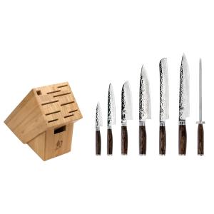 Shun Premier 8-Piece Professional Knife Set