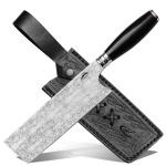 Nakiri Knife - 12C27 Stainless Steel Vegetable Cleaver