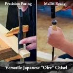 SUIZAN 11/16" Japanese Wood Chisel for Woodworking