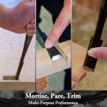 SUIZAN 11/16" Japanese Wood Chisel for Woodworking