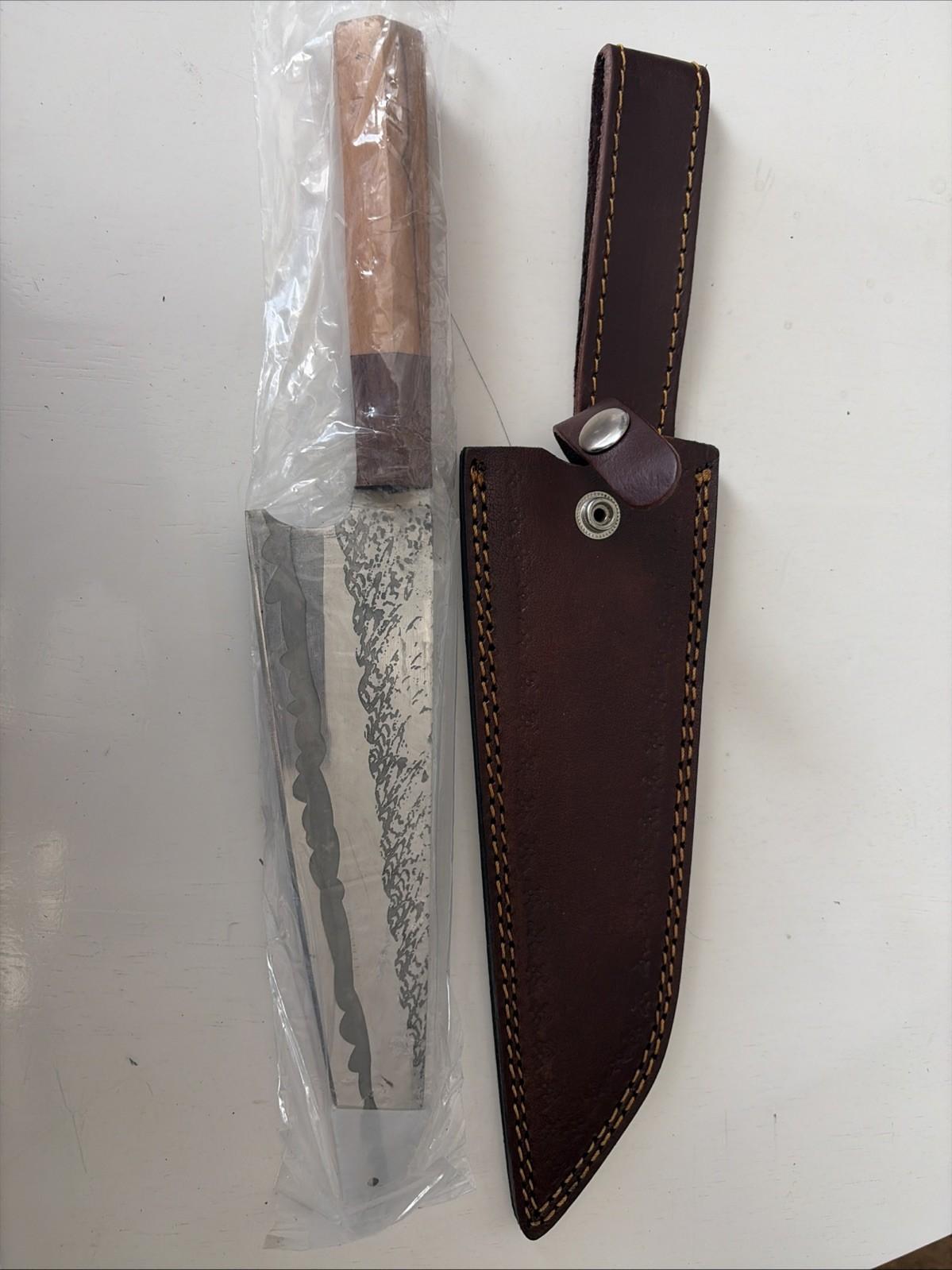 Custom Handmade Santoku Japanese Damascus Steel Knife