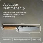 Shun Premier Blonde 8" Chef's Knife - VG-MAX Steel