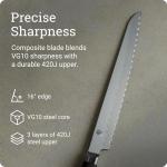 Authentic Shun Sora 9" Japanese Bread Knife