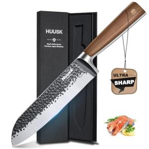 Huusk 7-Inch Santoku Knife – Japanese Kitchen Essential